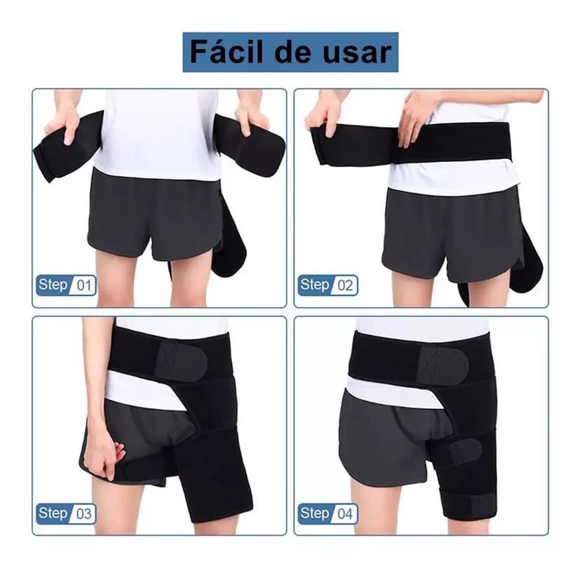 Soporte de Cadera y Muslo para Ciática – Alivio del Dolor