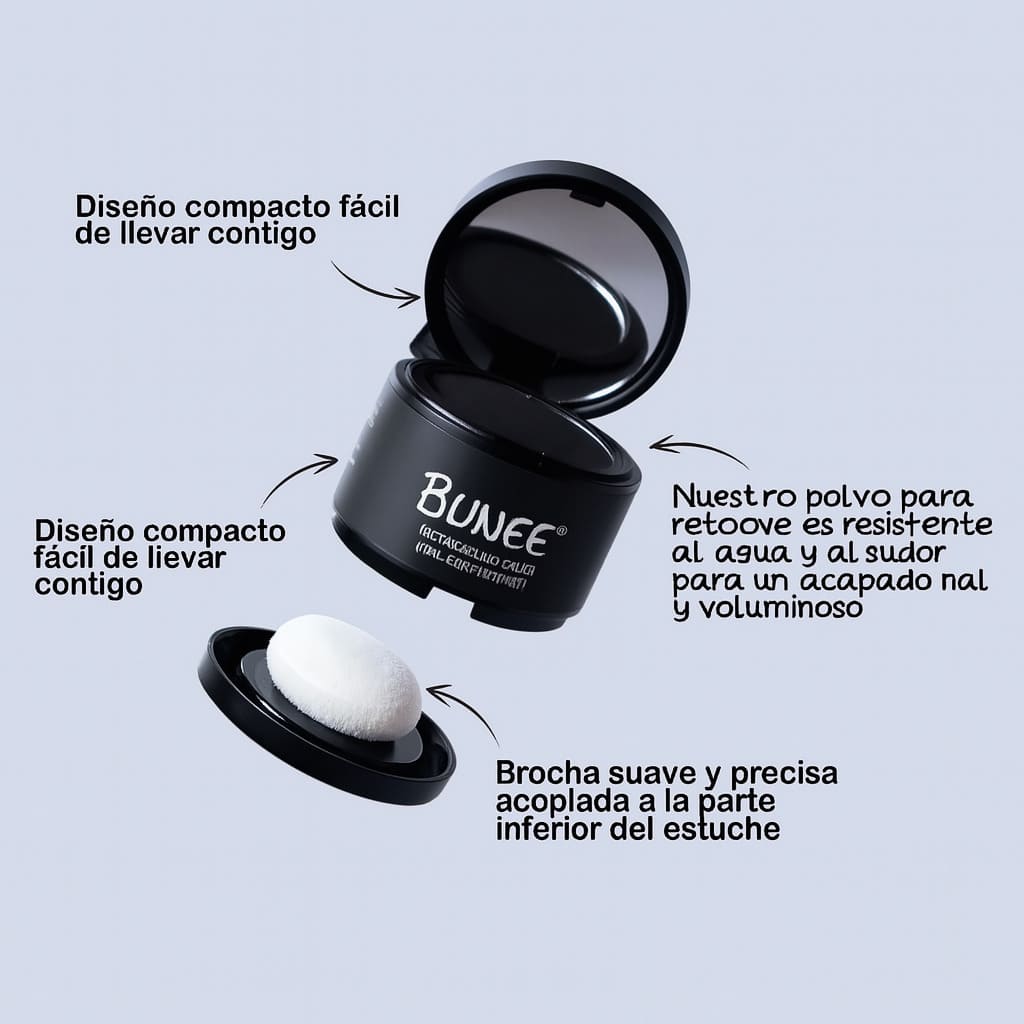BUNEE®  — Camuflaje capilar profesional