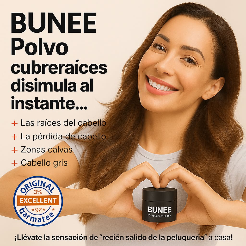 BUNEE® Solución Profesional para canas y raíces en segundos