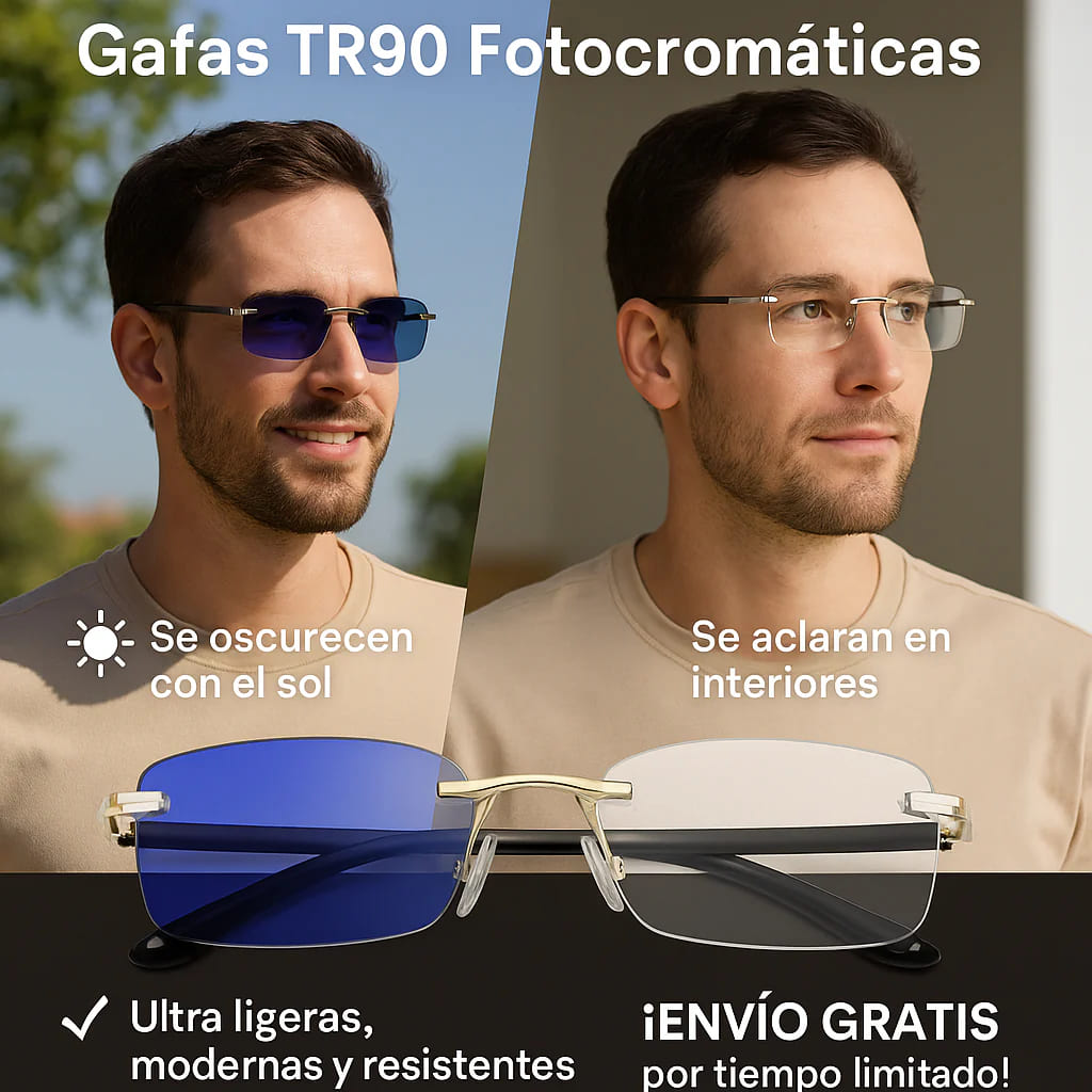 Gafas multifocales VISIONPRO™ + Funda de cuero GRATIS